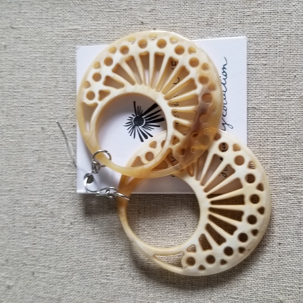 SOLD!!!! Noonday Collection Filigree Hoops